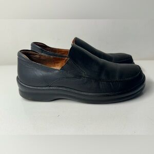 Vintage Footpritns By Birkenstock Black Leather Loafers Women’s EU 37 US 6